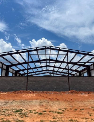 Commercial Steel Building in Middle GA May Construction