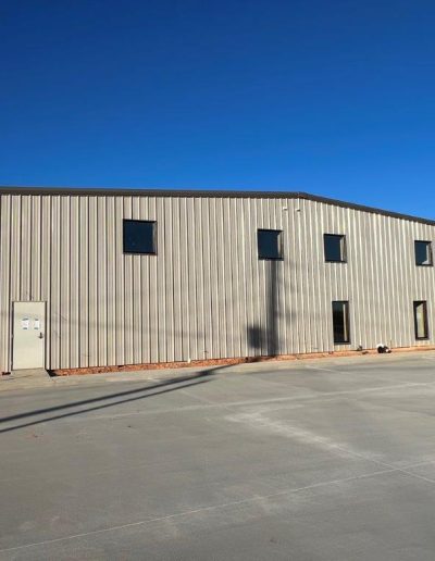 Commercial Steel Building May Construction Middle GA