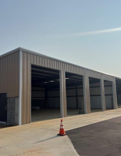 Commercial Steel Building May Construction Middle GA