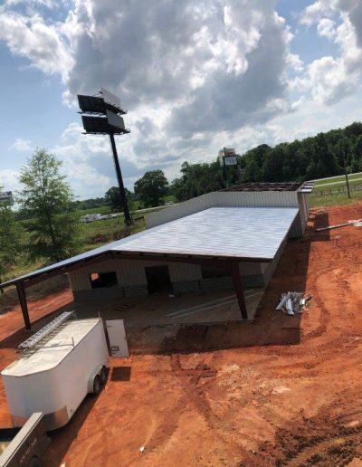 Commercial Steel Building May Construction Middle GA