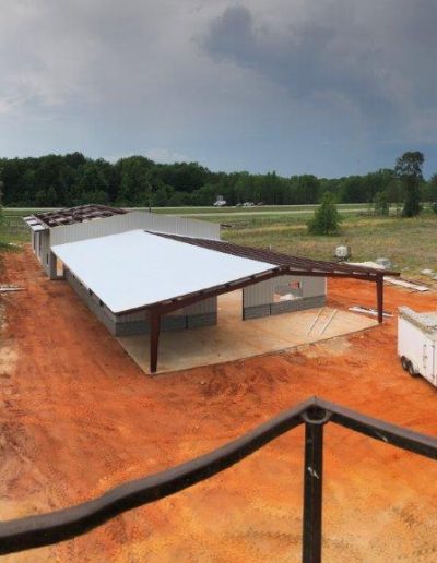 Commercial Steel Building May Construction Middle GA