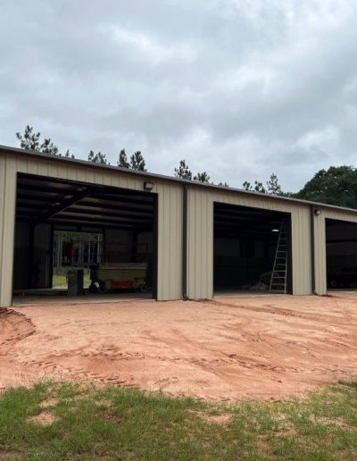 Commercial Steel Building May Construction Middle GA