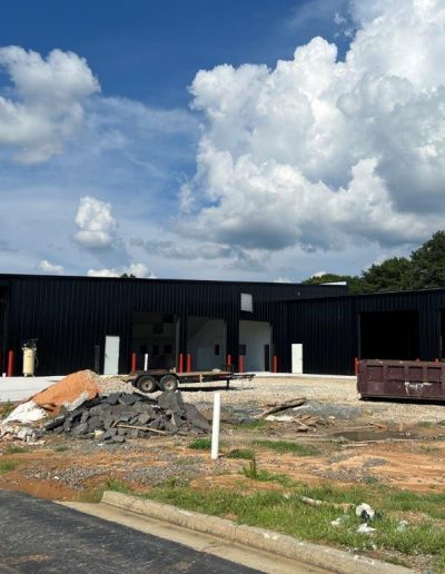 Commercial Steel Building May Construction Middle GA