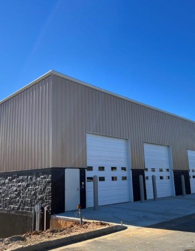 Commercial Steel Building May Construction Middle GA