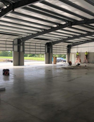 Commercial Steel Building May Construction Middle GA