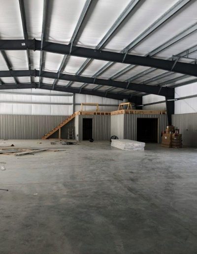 Commercial Steel Building May Construction Middle GA