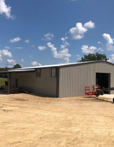 Commercial Steel Building May Construction Middle GA