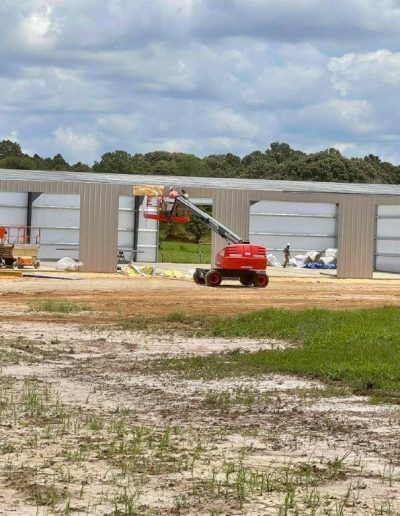 Commercial Steel Building May Construction Middle GA