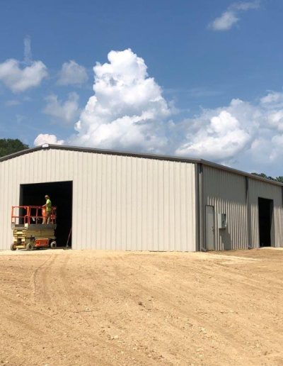 Commercial Steel Building May Construction Middle GA