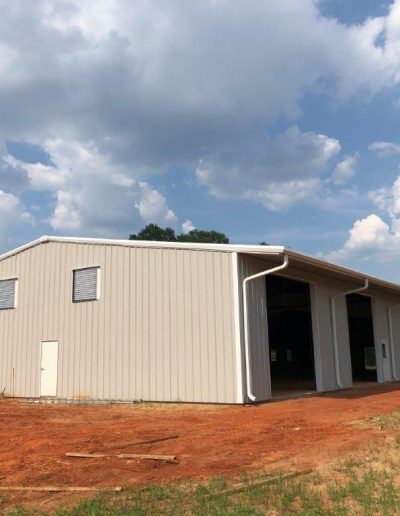 Commercial Steel Building May Construction Middle GA