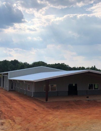 Commercial Steel Building May Construction Middle GA