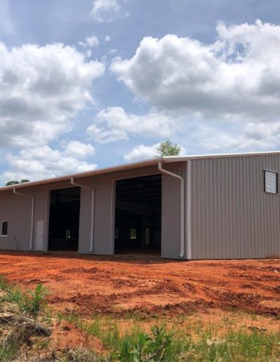 Commercial Steel Building May Construction Middle GA