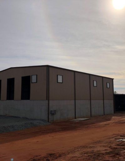 Commercial Steel Building May Construction Middle GA