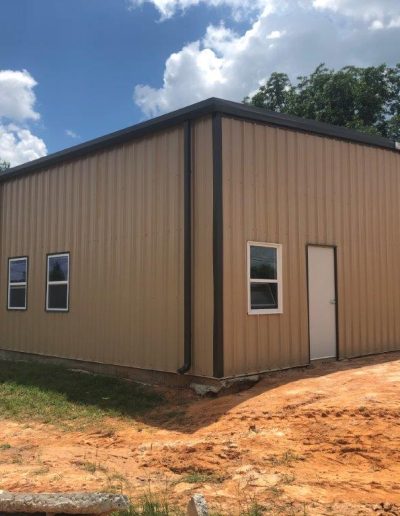 Commercial Steel Building May Construction Middle GA