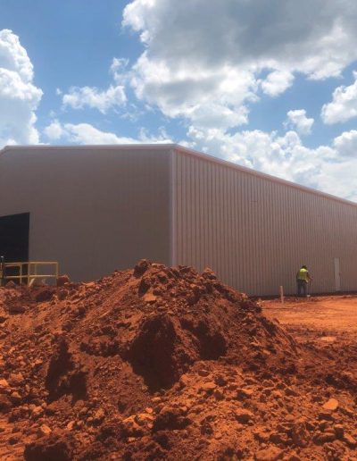 Commercial Steel Building May Construction Middle GA