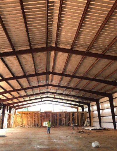 Commercial Steel Building May Construction Middle GA