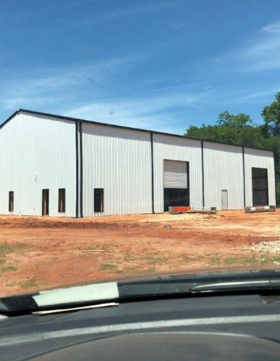 Commercial Steel Building May Construction Middle GA