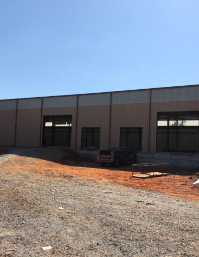 Commercial Steel Building May Construction Middle GA